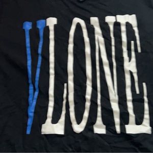 Vlone blue shirt size M